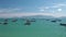 Turquoise Sea Vietnamese coastline high definition movie