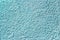Turquoise seamless terry cloth texture. Monochrom towel background