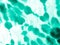 Turquoise Shibori Pattern. Zigzag Vintage Print.