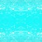 Turquoise smooth surface with white highlights. Beautiful seamless mirrored turquoise background.