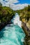 Turquoise Waikato river, Huka Falls, Taupo, New Zealand