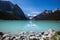 Turquoise water at Lake Louise, Alberta, Canada