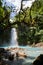 The turquoise waterfall Rio Celeste