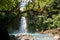 The turquoise waterfall Rio Celeste