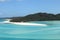 Turquoise waters of Whitsunday Island