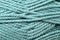 Turquoise Yarn Texture Close Up