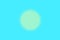 Turquoise yellow dotted halftone. Centered circle dotted gradient.