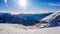 Turrach - Beautiful panorama of snowy mountains