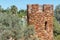 Turret at Amigo\\\'s Castle, Lightning Ridge, Australia