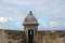 Turret at Castillo in Old San Juan, Puerto Rico.