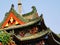 Turret,Close-up of Chinese ancient buildings