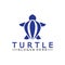 Turtle icon, Sea turtle vector illustration, Logo for buttons, websites, mobile apps and other design needs