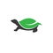 Turtle logo vector icon