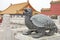 Turtle statue in Forbidden City, China