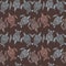 Turtles pattern on brown background