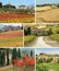Tuscan house in idyllic landscape , collage