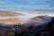 Tuscan landscape in the fog, Montepulciano (Italy)