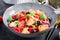 Tuscan Panzanella, traditional Italian salad with tomatoes and bread.