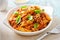 Tuscan sausage penne pasta