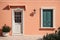 Tuscan Tranquility: A Peach-Painted Haven in Mediterranean Style