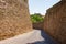 Tuscania, Viterbo, Italy: the ancient wall