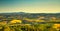 Tuscany countryside view from Montegiovi. Tuscany, Italy