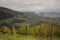 Tuscany countryside among vineyards travel photography autumn sunny day