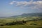 Tuscany farm landscape