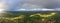 Tuscany panorama landscape at morning