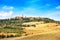 Tuscany, Pienza medieval village. Siena, Val d Orcia, Italy