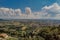 Tuscany sky full of clouds