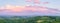 Tuscany twilight panoramic