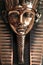 Tutankhamun death mask statue