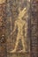 Tutankhamun life-size figure carving