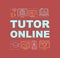 Tutor online word concepts banner