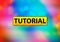 Tutorial Abstract Colorful Background Bokeh Design Illustration