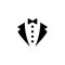 Tuxedo suit icon