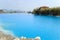 Tuyet Tinh Coc lake , Natural color Blue lake at Trai Son mountain, Hai phong, Vietnam