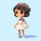Tv Anime Hyo Kyo: 3d Model Previews In Voxel Art Style