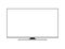 TV flat screen lcd, plasma, tv mock up. white blank HD monitor mockup. Modern video panel black flatscreen.Isolated on white.