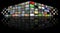 Tv news media background