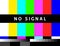 TV no signal background illustration. No signal television screen graphic broadcast design