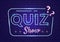 TV Quiz Show with Participants who Answer Questions and Will get Points From the Host on the Studio in Cartoon Illustration