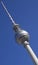 The TV Tower on the Alexanderplatz in Berl