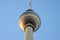 The TV Tower on the Alexanderplatz in Berlin, Germany