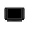 TV unit communication equipment screen vector. Interior multimedia electronic icon television