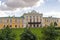 Tver.Tver Imperial travel Palace. 18th century. Cathedral square, view from the Volga embankment. The Palace Of Oldenburg. Summer