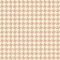 Tweed check pattern vector background in beige. Seamless spring summer autumn winter neutral houndstooth graphic for scarf, coat.