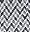 Tweed fabric houndstooth texture