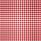 Tweed pattern Christmas in red and white. Seamless textured hounds tooth check plaid graphic background art for jacket, coat.